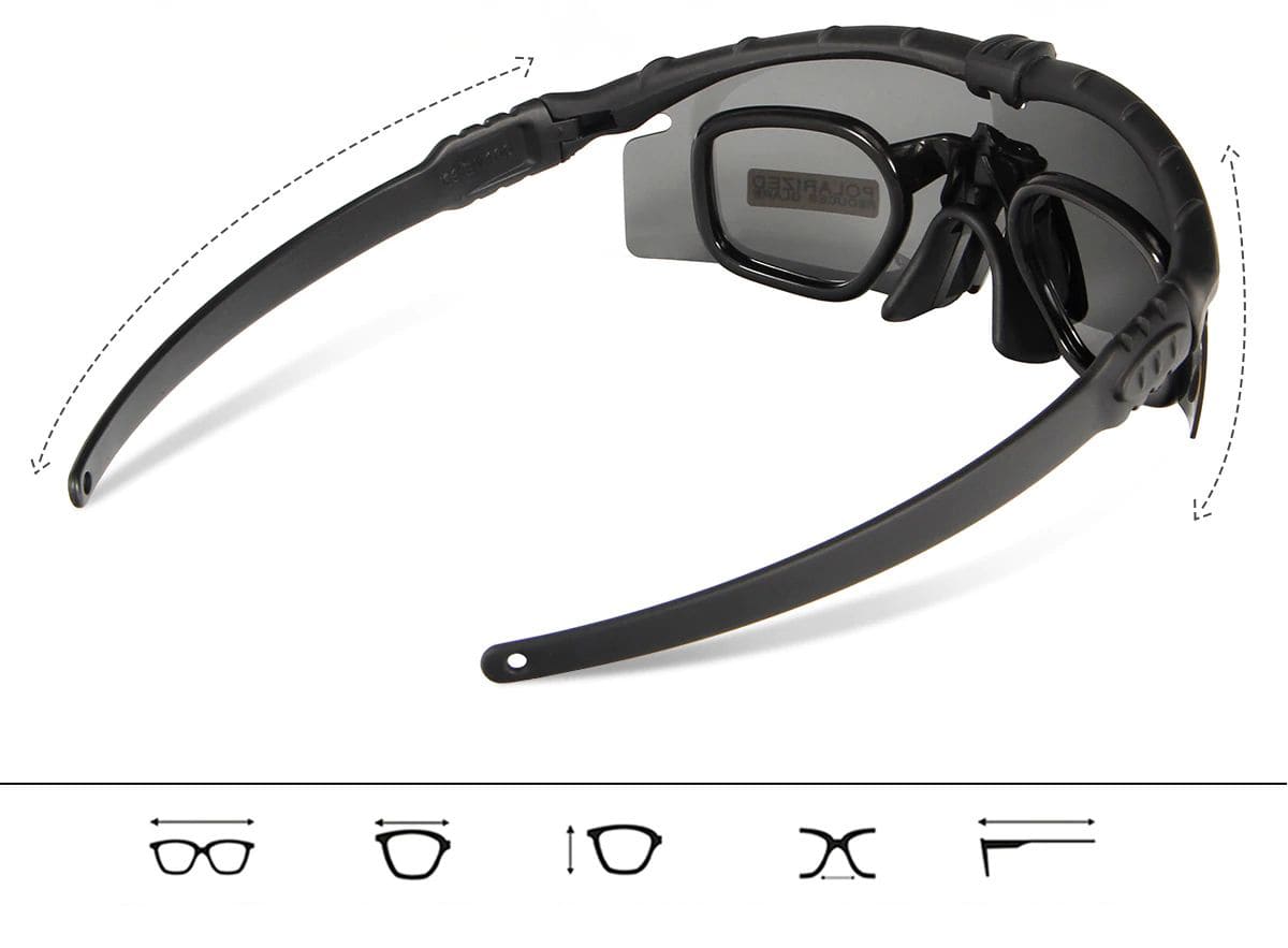 Taktische ballistische Brille Eshark