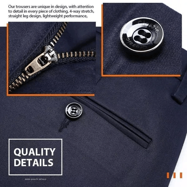 Victus High Elasticity Klassische Herrenhose