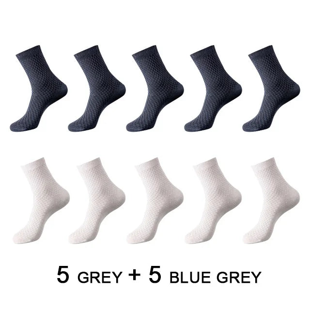 10 Paar Herrensocken aus Bambusfaser