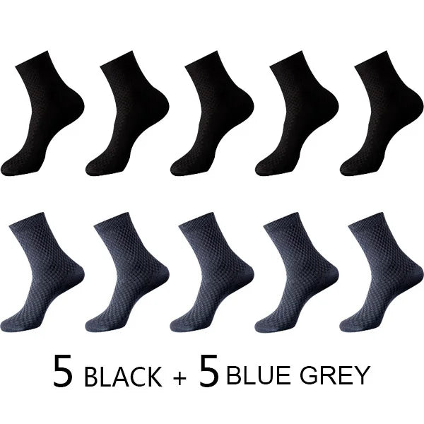 10 Paar Herrensocken aus Bambusfaser