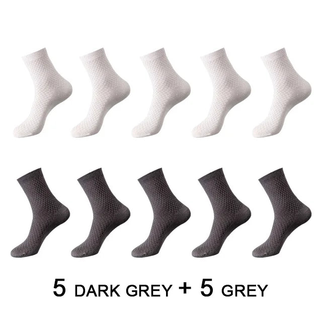 10 Paar Herrensocken aus Bambusfaser