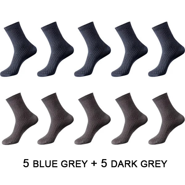10 Paar Herrensocken aus Bambusfaser