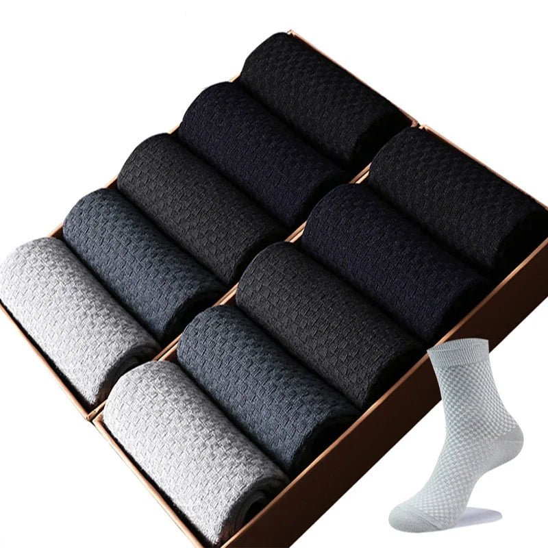 10 Paar Herrensocken aus Bambusfaser