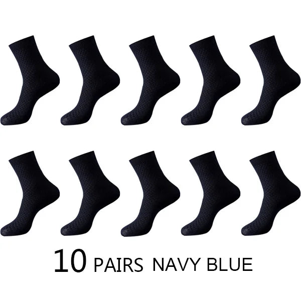 10 Paar Herrensocken aus Bambusfaser