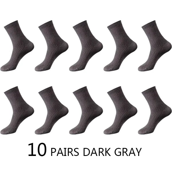 10 Paar Herrensocken aus Bambusfaser