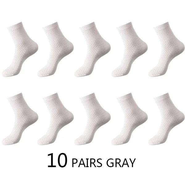 10 Paar Herrensocken aus Bambusfaser