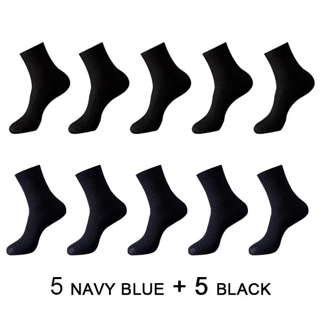 10 Paar Herrensocken aus Bambusfaser