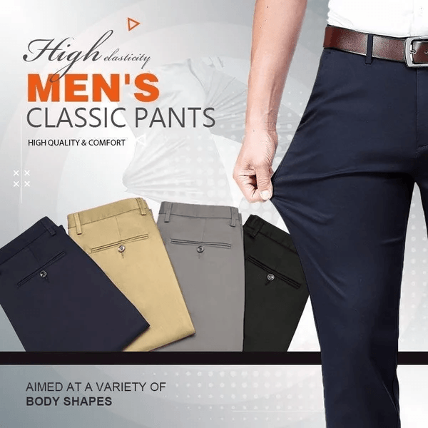 Victus High Elasticity Klassische Herrenhose