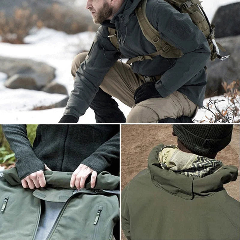Wasserdichte Militärjacke für Herren