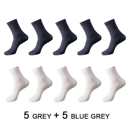 10 Paar Herrensocken aus Bambusfaser