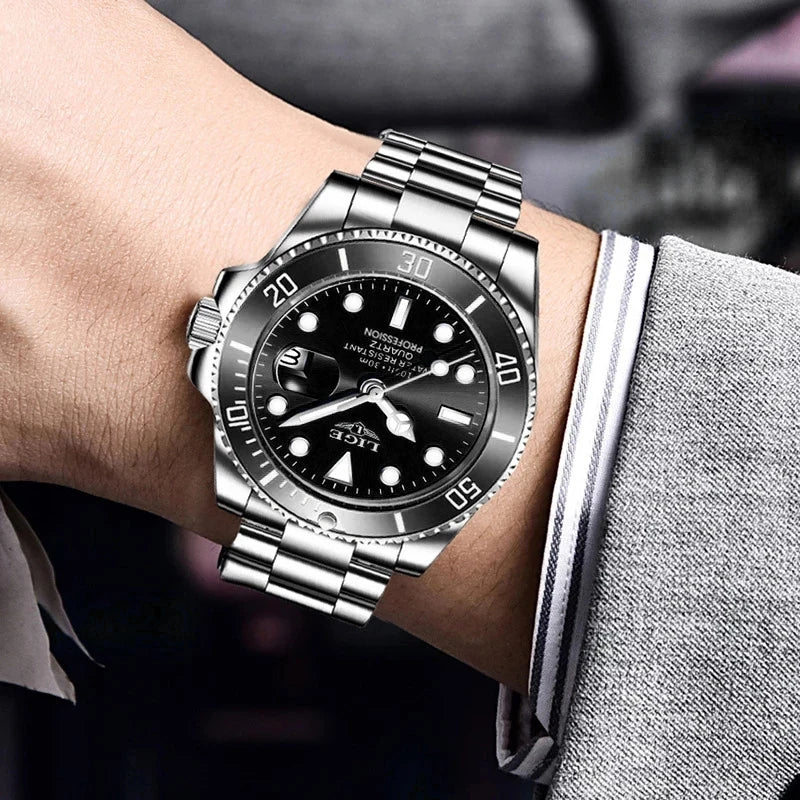 LIGE – Fashion Taucheruhr Herren