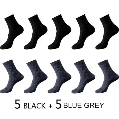 10 Paar Herrensocken aus Bambusfaser