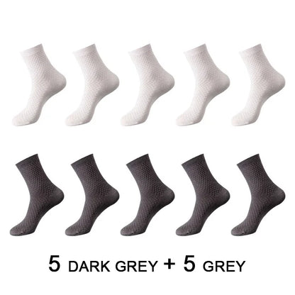 10 Paar Herrensocken aus Bambusfaser