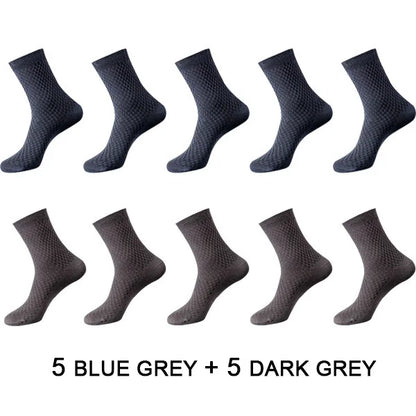10 Paar Herrensocken aus Bambusfaser