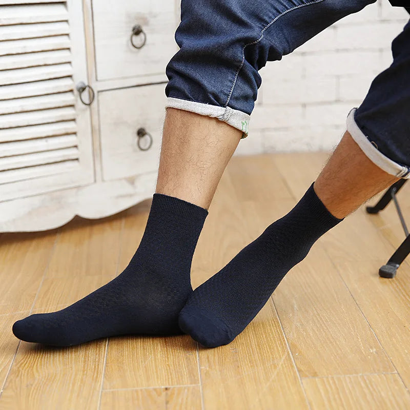 10 Paar Herrensocken aus Bambusfaser