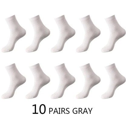 10 Paar Herrensocken aus Bambusfaser