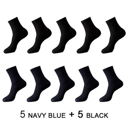 10 Paar Herrensocken aus Bambusfaser