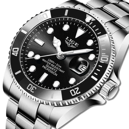 LIGE – Fashion Taucheruhr Herren