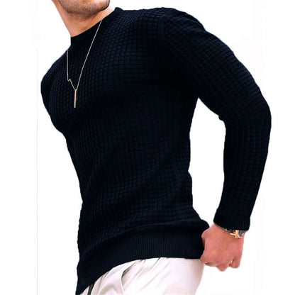 Carviani | Pullover mit Jacquard-Struktur